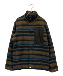 Patagonia（パタゴニア）の古着「フェルテッドジャケット」｜グレー×ブラウン