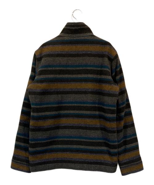 Patagonia（パタゴニア）Patagonia (パタゴニア) フェルテッドジャケット グレー×ブラウン サイズ:SIZE Sの古着・服飾アイテム
