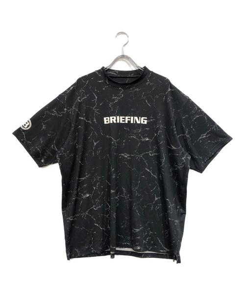 BRIEFING（ブリーフィング）BRIEFING (ブリーフィング) TIE DYE HIGH NECK RELAXED FIT ブラック サイズ:SIZE Lの古着・服飾アイテム