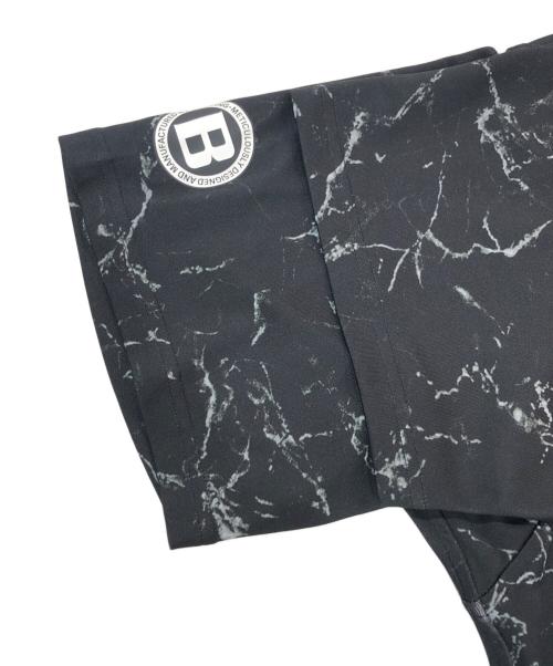 BRIEFING（ブリーフィング）BRIEFING (ブリーフィング) TIE DYE HIGH NECK RELAXED FIT ブラック サイズ:SIZE Lの古着・服飾アイテム