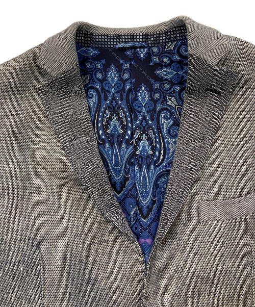ETRO（エトロ）ETRO (エトロ) テーラードジャケット グレー サイズ:SIZE 50の古着・服飾アイテム