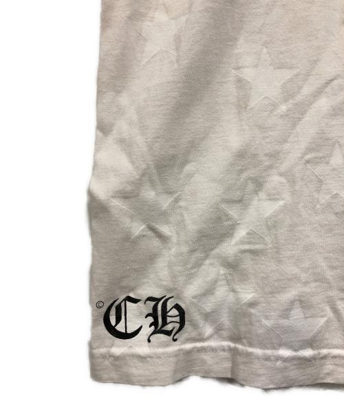 CHROME HEARTS（クロムハーツ）CHROME HEARTS (クロムハーツ) ホースシュースタープリントTシャツ ホワイト サイズ:SIZE Mの古着・服飾アイテム