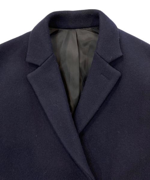 YLEVE（イレーヴ）YLEVE (イレーヴ) チェスターコート ネイビー サイズ:SIZE 1の古着・服飾アイテム