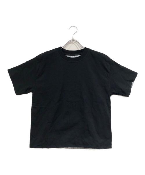 BOTTEGA VENETA（ボッテガベネタ）BOTTEGA VENETA (ボッテガベネタ) 半袖カットソー ブラック サイズ:XSの古着・服飾アイテム