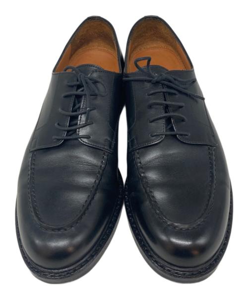 Jalan Sriwijaya（ジャランスリウァヤ）Jalan Sriwijaya (ジャランスリウァヤ) Uチップシューズ ブラック サイズ:8 1/2の古着・服飾アイテム