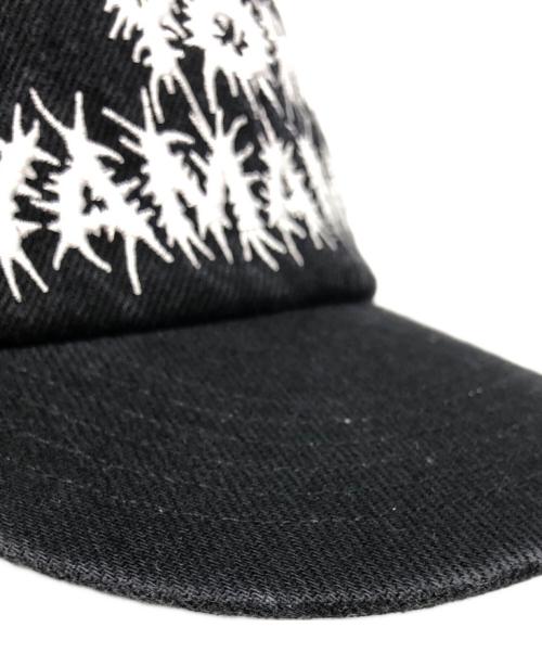 SUPREME（シュプリーム）Supreme (シュプリーム) Y's (ワイズ) Grommet 6-Panel Cap ブラックの古着・服飾アイテム