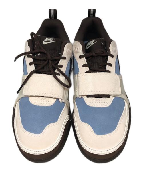 NIKE（ナイキ）NIKE (ナイキ) TRAVIS SCOTT (トラヴィススコット) Zoom Field Jaxx ブルー×ベージュ サイズ:SIZE 27cmの古着・服飾アイテム