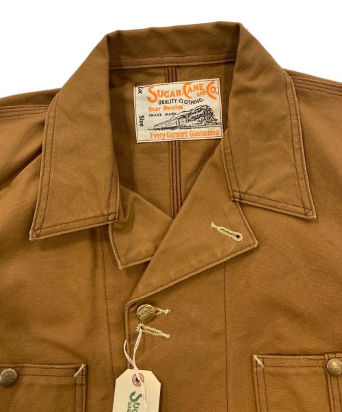 SUGAR CANE（シュガーケーン）SUGAR CANE (シュガーケーン) 13oz. BROWN DUCK WORK COAT ベージュ サイズ:SIZE 42の古着・服飾アイテム