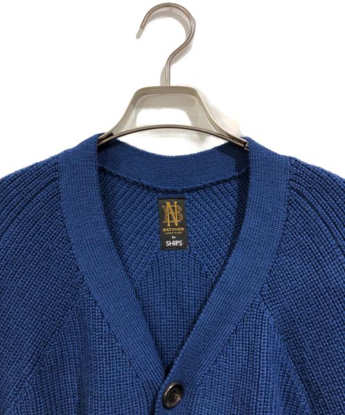 BATONER（バトナ―）BATONER (バトナ―) SHIPS (シップス) カーディガン ネイビー サイズ:SIZE 3の古着・服飾アイテム