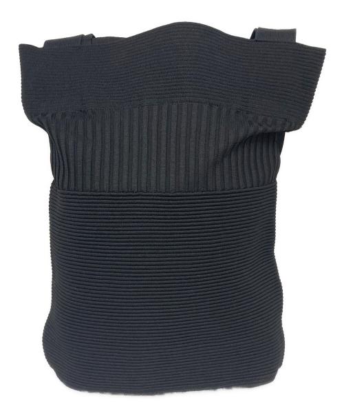 CFCL（シーエフシーエル）CFCL (シーエフシーエル) リブトートバッグ ブラックの古着・服飾アイテム