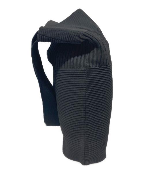 CFCL（シーエフシーエル）CFCL (シーエフシーエル) リブトートバッグ ブラックの古着・服飾アイテム