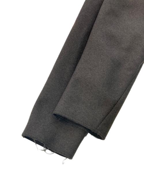 TOMORROW LAND（トゥモローランド）TOMORROW LAND (トゥモローランド) ウールカシミヤメルトン 4Bダブルブレストジャケット グレー サイズ:SIZE 44の古着・服飾アイテム