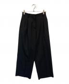 LOEWEロエベ）の古着「スラックスパンツ」｜ブラック