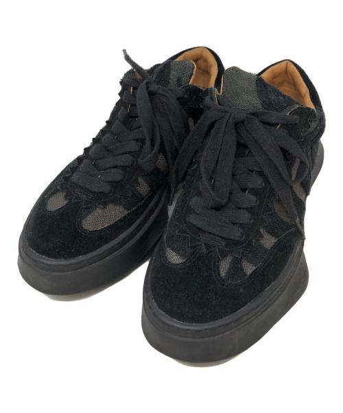 Maison MIHARA YASUHIRO（メゾン ミハラ ヤスヒロ）Maison MIHARA YASUHIRO (メゾン ミハラ ヤスヒロ) スニーカー ブラック サイズ:SIZE 38の古着・服飾アイテム