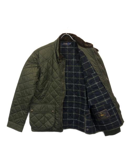 POLO RALPH LAUREN（ポロ・ラルフローレン）POLO RALPH LAUREN (ポロ・ラルフローレン) キルティングジャケット グリーン サイズ:Lの古着・服飾アイテム
