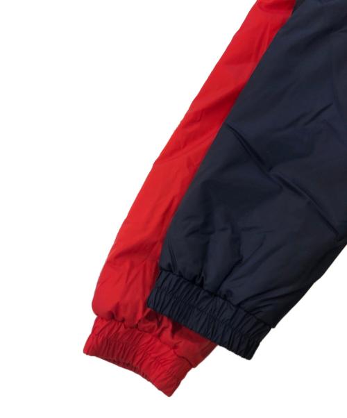 SUPREME（シュプリーム）Supreme (シュプリーム) 2Tone Hooded Sideline Jacket ネイビー×レッド サイズ:SIZE Sの古着・服飾アイテム