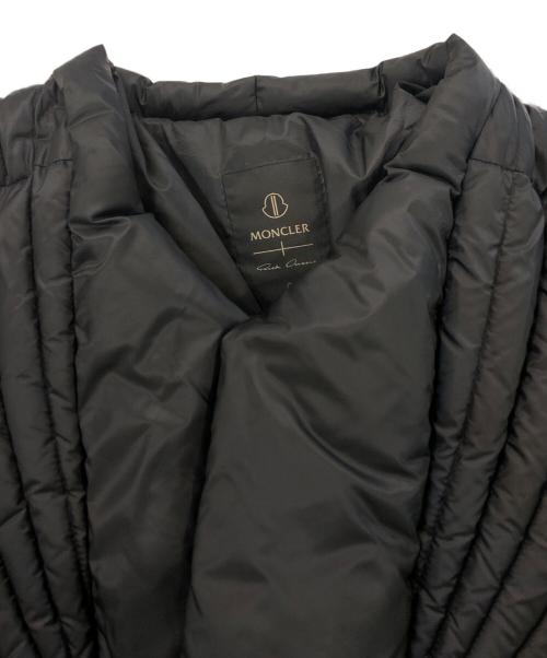 MONCLER（モンクレール）MONCLER (モンクレール) RICK OWENS (リックオウエンス) ダウンジャケット ブラック サイズ:SIZE 3の古着・服飾アイテム