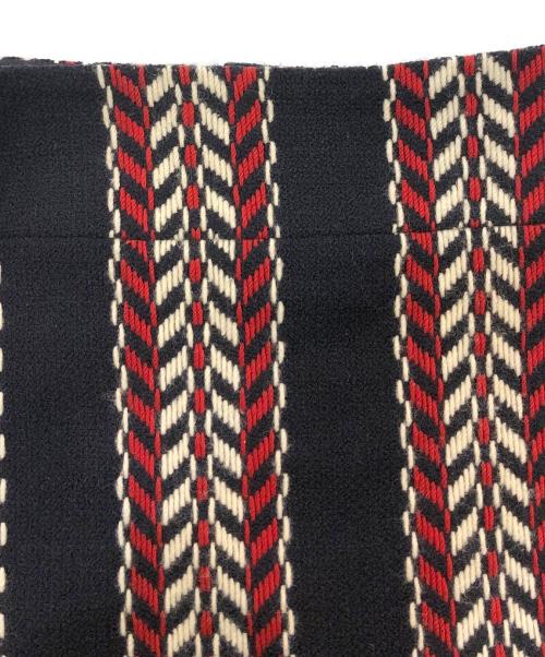 CHANEL（シャネル）CHANEL (シャネル) ストライプタイトスカート ネイビー サイズ:SIZE 38の古着・服飾アイテム