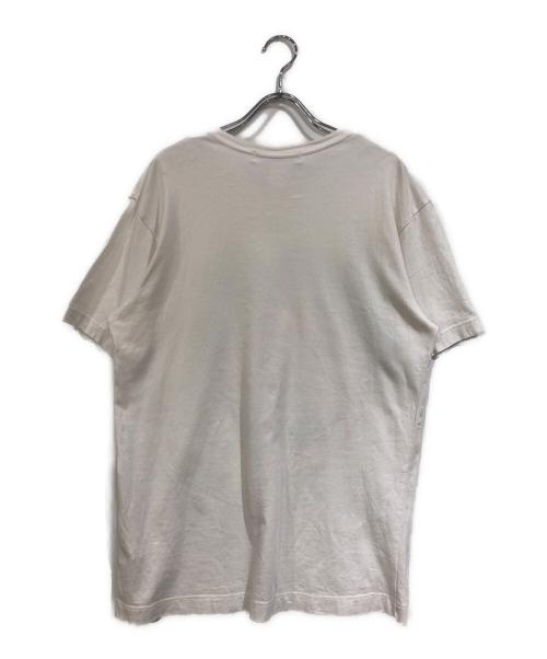COMME des GARCONS SHIRT（コムデギャルソンシャツ）COMME des GARCONS SHIRT (コムデギャルソンシャツ) yue minjun (ユエミンジュン) プリントTシャツ ホワイト サイズ:SIZE Lの古着・服飾アイテム