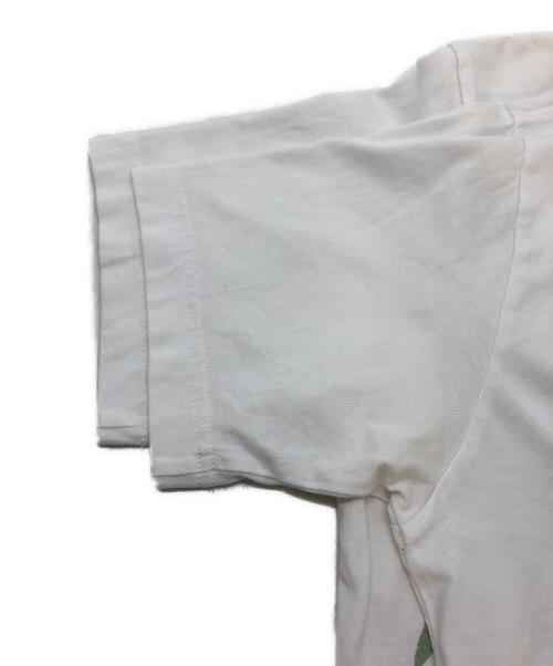 COMME des GARCONS SHIRT（コムデギャルソンシャツ）COMME des GARCONS SHIRT (コムデギャルソンシャツ) yue minjun (ユエミンジュン) プリントTシャツ ホワイト サイズ:SIZE Lの古着・服飾アイテム