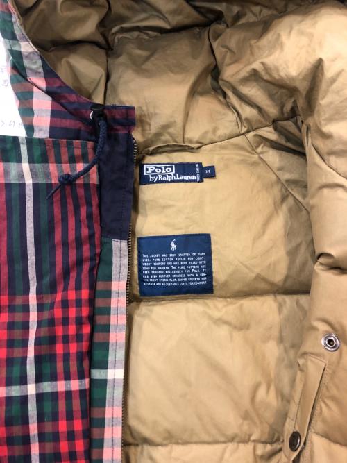 POLO RALPH LAUREN（ポロ・ラルフローレン）POLO RALPH LAUREN (ポロ・ラルフローレン) ダウンジャケット ネイビー サイズ:SIZE Mの古着・服飾アイテム