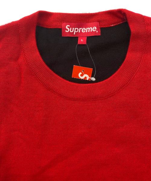 SUPREME（シュプリーム）Supreme (シュプリーム) Fuck sweater レッド サイズ:SIZE Lの古着・服飾アイテム