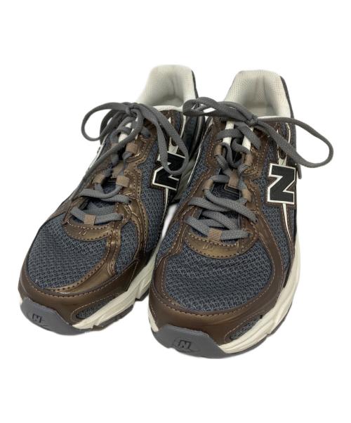 NEW BALANCE（ニューバランス）NEW BALANCE (ニューバランス) BEAUTY&YOUTH (ビューティーアンドユース) スニーカー グレー サイズ:SIZE 25cmの古着・服飾アイテム