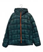 mont-bellモンベル）の古着「プラズマ1000 アルパインダウン パーカ」｜ターコイズブルー