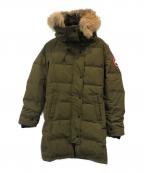 CANADA GOOSEカナダグース）の古着「MACKENZIE PARKA」｜カーキ