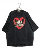 Vivienne Westwood manヴィヴィアン ウェストウッド マン）の古着「プリントTシャツ」｜ブラック