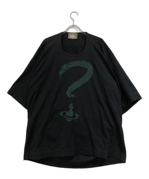 Vivienne Westwood man（ヴィヴィアン ウェストウッド マン）Vivienne Westwood man (ヴィヴィアン ウェストウッド マン) 変形プリントTシャツ ブラック サイズ:SIZE Freeの古着・服飾アイテム