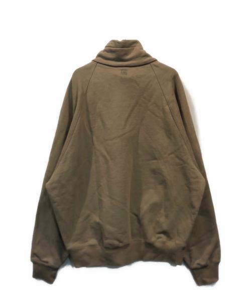 AMI Alexandre Mattiussi（アミアレクサンドルマテュッシ）AMI Alexandre Mattiussi (アミアレクサンドルマテュッシ) ハーフジップスウェット ベージュ サイズ:SIZE XXXLの古着・服飾アイテム