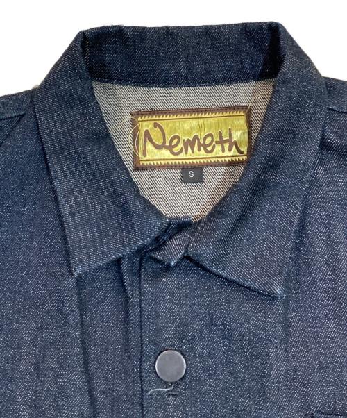 NEMETH（ネメス）Nemeth (ネメス) デニムコート インディゴ サイズ:SIZE Sの古着・服飾アイテム