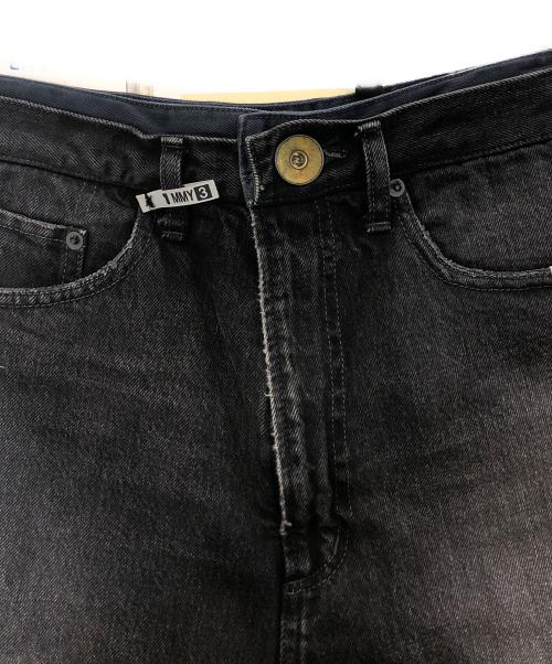 Maison MIHARA YASUHIRO（メゾン ミハラ ヤスヒロ）Maison MIHARA YASUHIRO (メゾン ミハラ ヤスヒロ) デニムドッキングカーゴパンツ ブラック サイズ:SIZE 46の古着・服飾アイテム