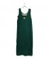 MUVEIL (ミュベール) ノースリーブワンピース グリーン サイズ:SIZE 36：10000円