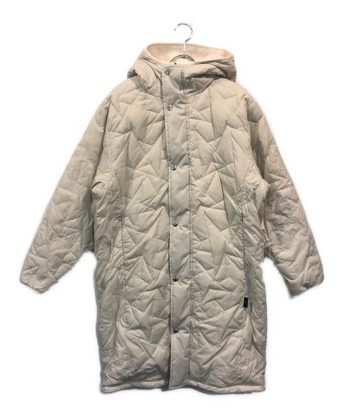 TAION（タイオン）TAION (タイオン) CONVERSE TOKYO (コンバーストウキョウ) リバーシブルダウンコート ホワイト サイズ:SIZE 2の古着・服飾アイテム