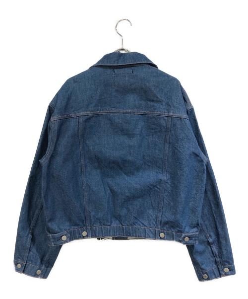 WESTOVERALLS（ウエストオーバーオールズ）WESTOVERALLS (ウエストオーバーオールズ) デニムジャケット ブルー サイズ:SIZE Sの古着・服飾アイテム