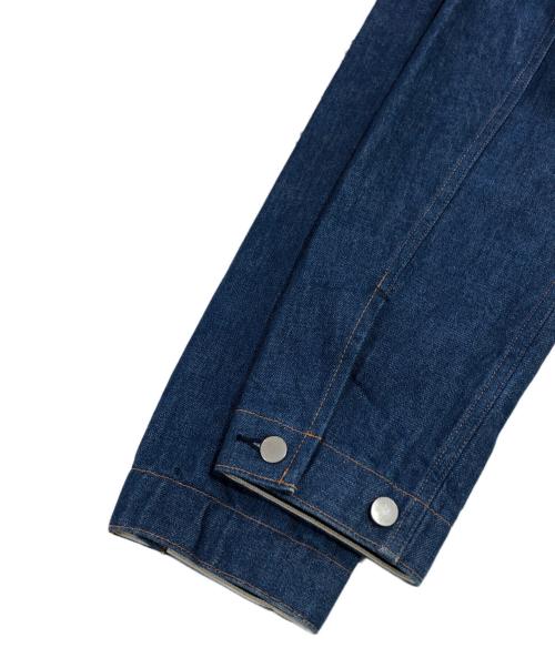 WESTOVERALLS（ウエストオーバーオールズ）WESTOVERALLS (ウエストオーバーオールズ) デニムジャケット ブルー サイズ:SIZE Sの古着・服飾アイテム