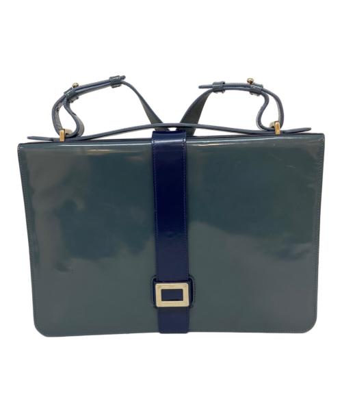 Roger Vivier（ロジェ ヴィヴィエ）Roger Vivier (ロジェ ヴィヴィエ) ショルダーバッグ ブルーの古着・服飾アイテム