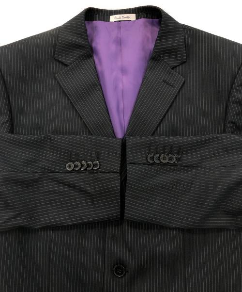 PAUL SMITH（ポールスミス）Paul Smith (ポールスミス) セットアップスーツ ブラック サイズ:A-48の古着・服飾アイテム