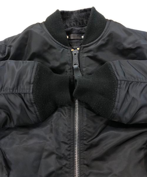 SOPHNET.（ソフネット）SOPHNET. (ソフネット) ALPHA INDUSTRIES (アルファインダストリーズ) MINEDENIM (マインデニム) FAKE LAYERED ALPHA MA-1 ブラック サイズ:mの古着・服飾アイテム