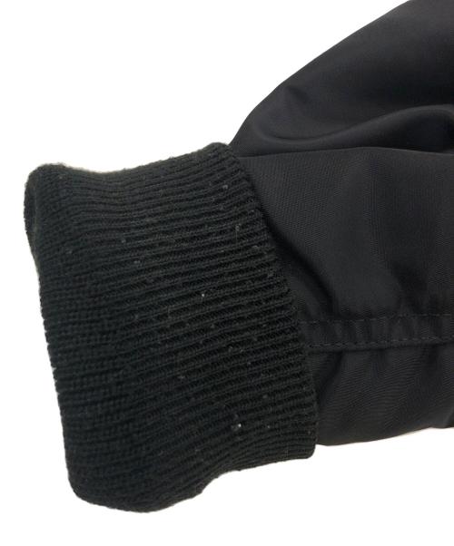 SOPHNET.（ソフネット）SOPHNET. (ソフネット) ALPHA INDUSTRIES (アルファインダストリーズ) MINEDENIM (マインデニム) FAKE LAYERED ALPHA MA-1 ブラック サイズ:mの古着・服飾アイテム