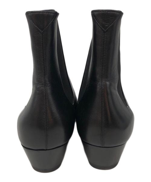 Saint Laurent Paris（サンローランパリ）Saint Laurent Paris (サンローランパリ) チェルシー レザー サイドゴアブーツ ブラック サイズ:SIZE 44の古着・服飾アイテム