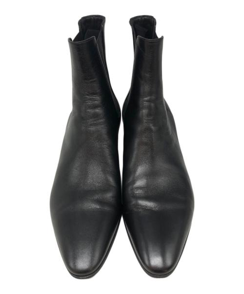 Saint Laurent Paris（サンローランパリ）Saint Laurent Paris (サンローランパリ) チェルシー レザー サイドゴアブーツ ブラック サイズ:SIZE 44の古着・服飾アイテム