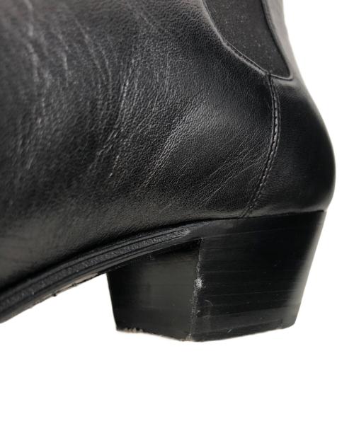 Saint Laurent Paris（サンローランパリ）Saint Laurent Paris (サンローランパリ) チェルシー レザー サイドゴアブーツ ブラック サイズ:SIZE 44の古着・服飾アイテム