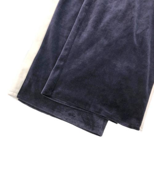 masu（エムエーエスユー）MASU (エムエーエスユー) PUMA (プーマ) ベロアパンツ ネイビー サイズ:SIZE Lの古着・服飾アイテム