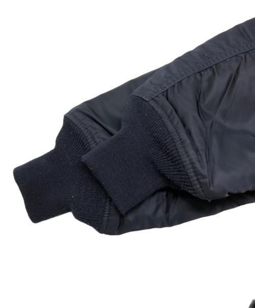 stussy（ステューシー）stussy (ステューシー) ALPHA (アルファ) FRAGMENT DESIGN (フラグメントデザイン) ボンバージャケット ネイビー サイズ:Lの古着・服飾アイテム
