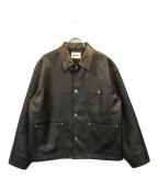 MONKEY TIMEモンキータイム）の古着「エコレザージャケット」｜ブラック