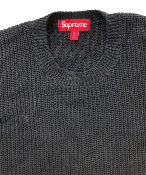 SUPREME（シュプリーム）Supreme (シュプリーム) English Printed Sweater ブラック サイズ:SIZE Lの古着・服飾アイテム