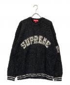SUPREMEシュプリーム）の古着「Textured Arc Sweater」｜ブラック